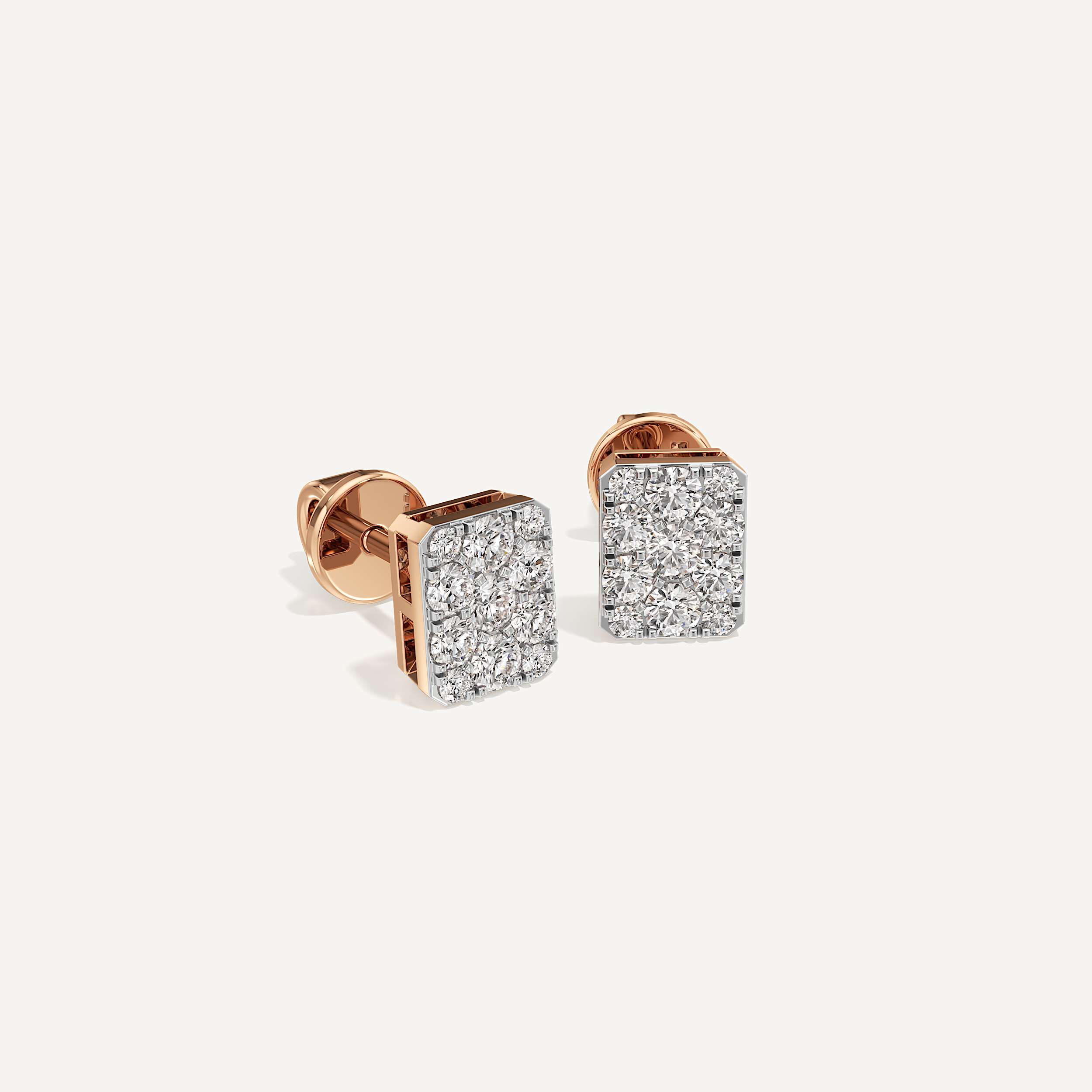 Versatile Emerald Diamond Earrings