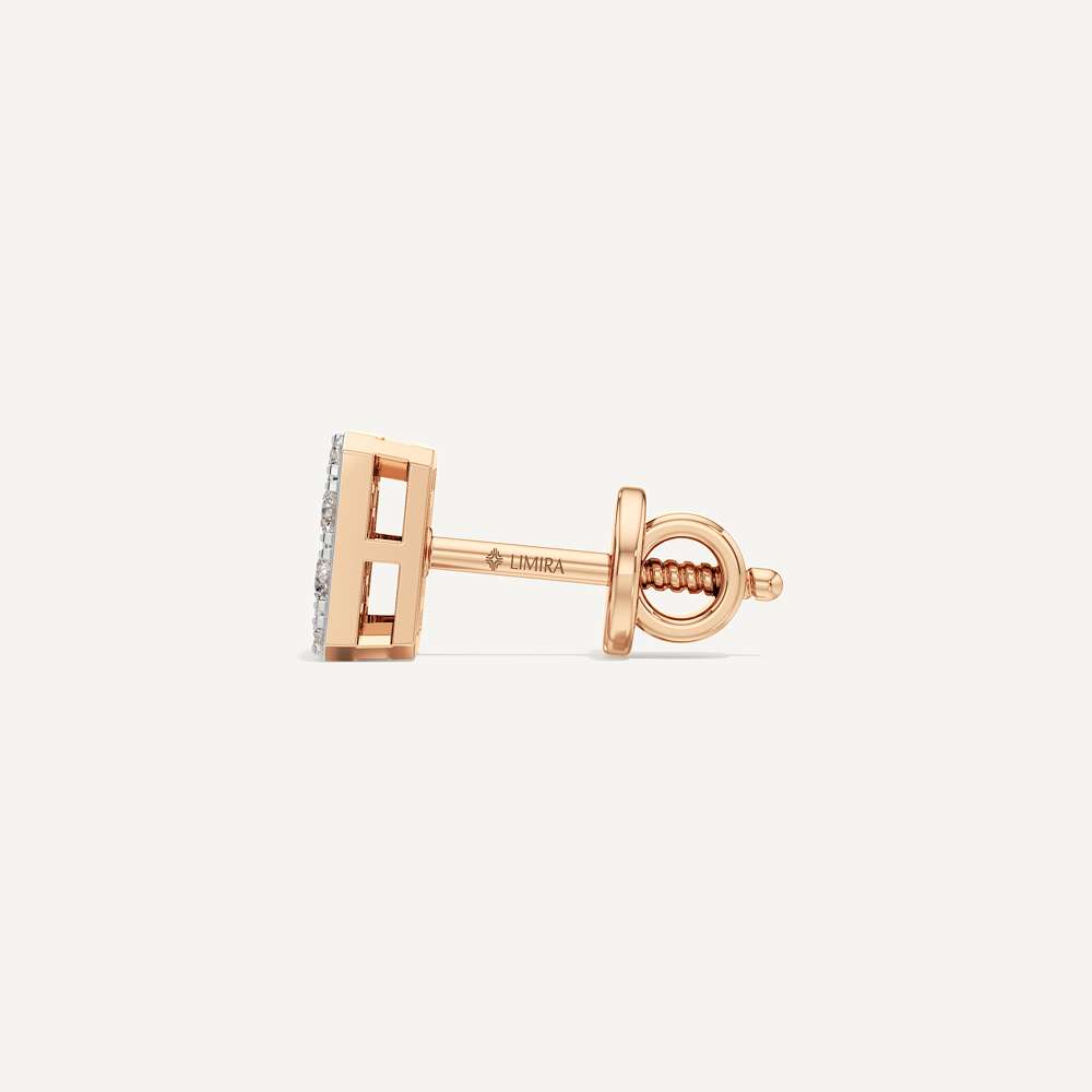 Aura Emerald Diamond Stud