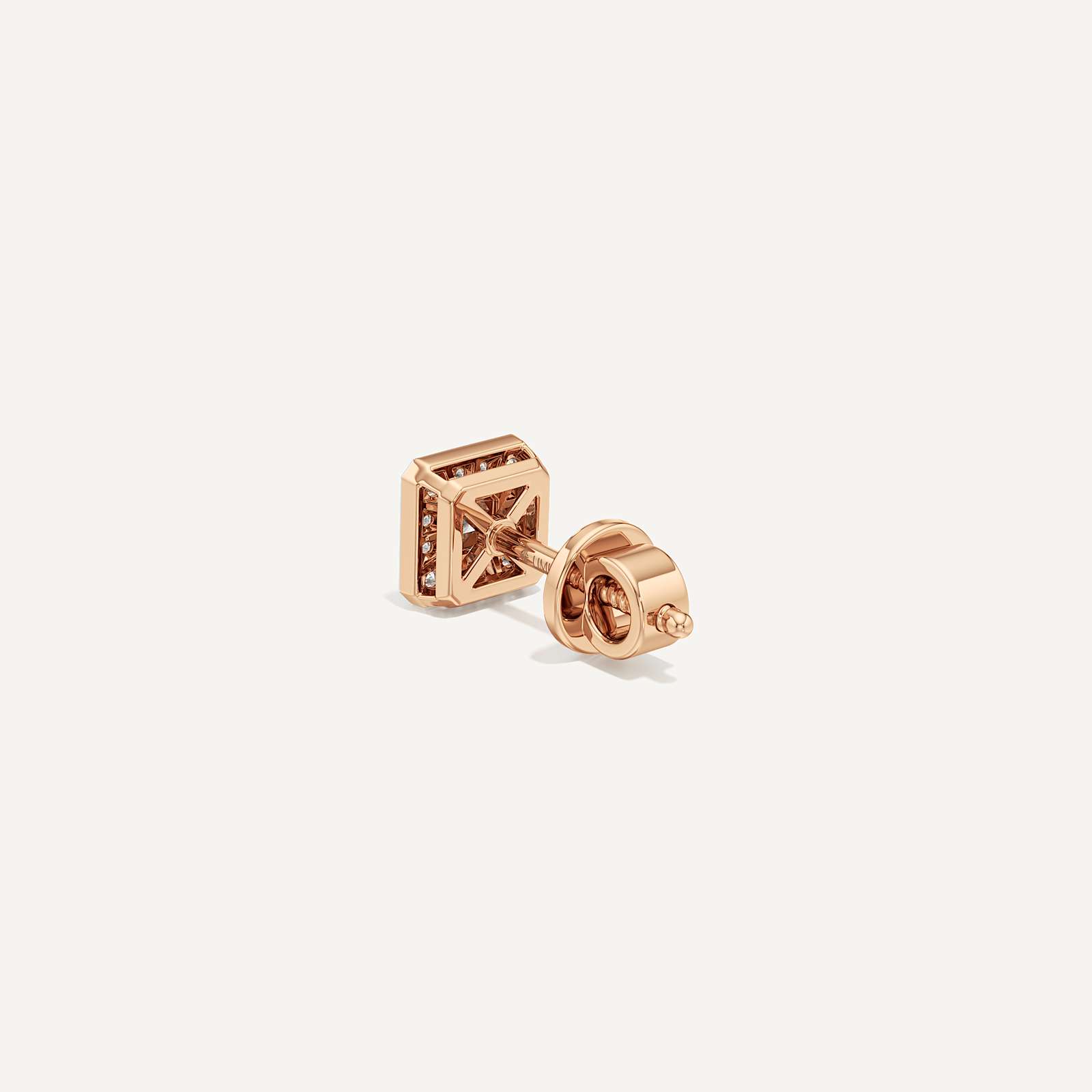 Everyday Luxury Asscher Diamond Earrings