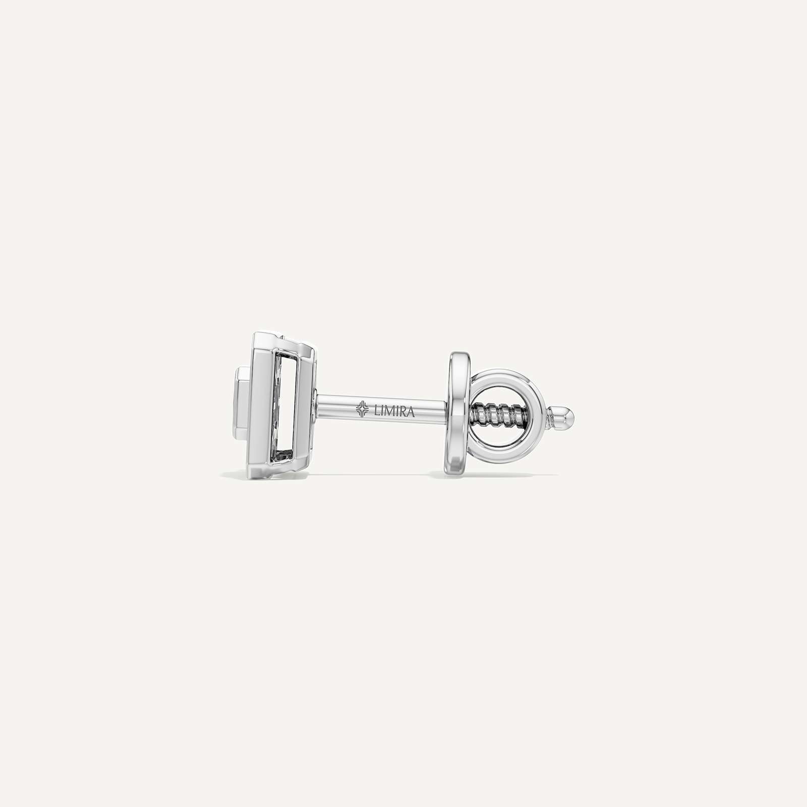 Solace Asscher Diamond Earring