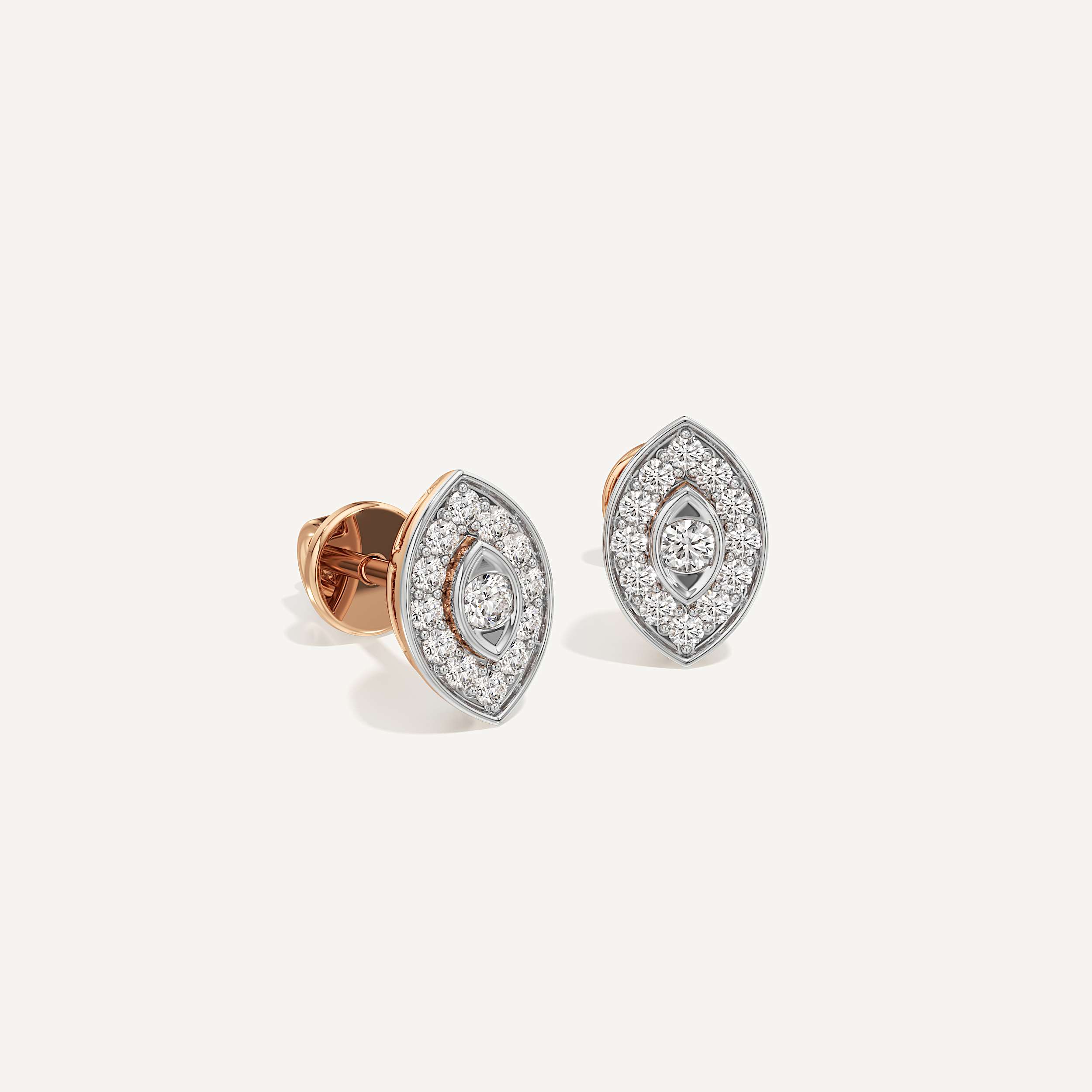 Dew Drop Marquise Diamond Earrings