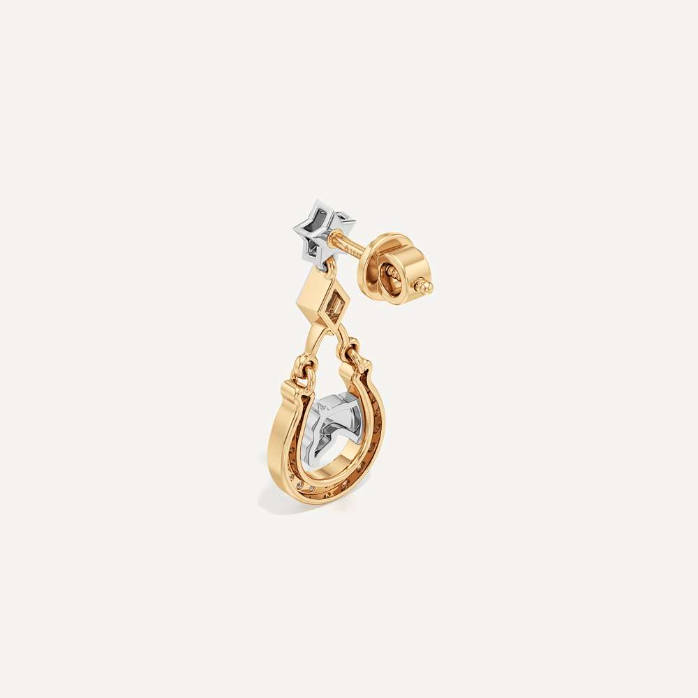 Stellar Star Hoseshoe Earring