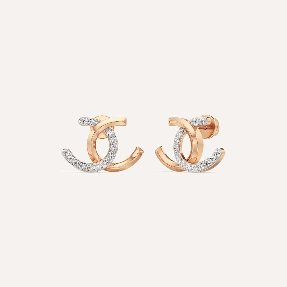 Duet Arc Horseshoe Earring