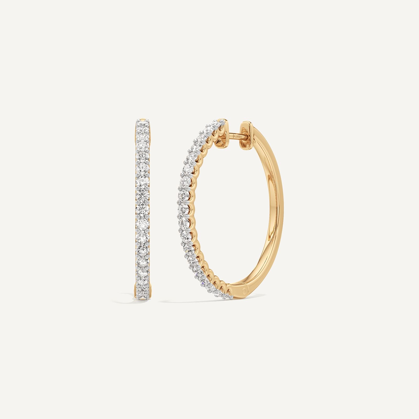 Monacco Diamond Huggies