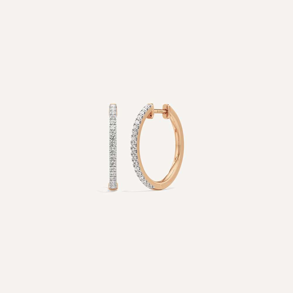Aveline Diamond Hoop