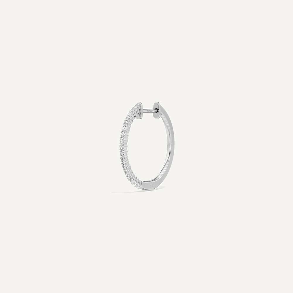 Evoque Diamond Hoop