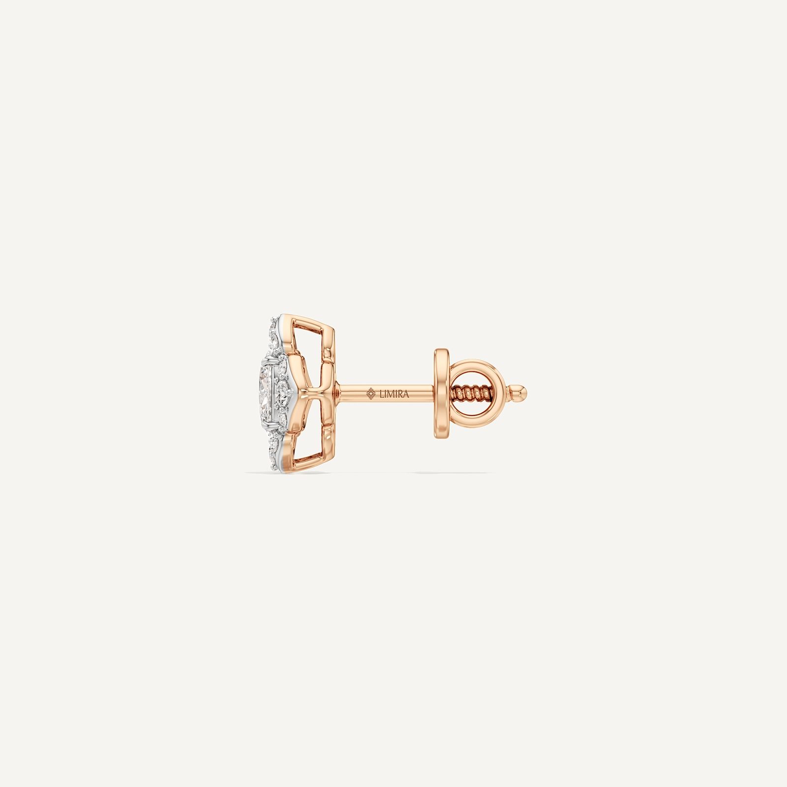Emma Oval Diamond Stud