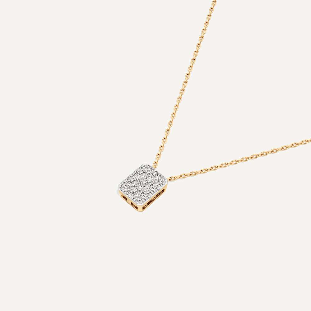 Whisper Emerald Diamond Pendant
