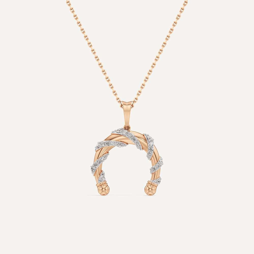Signature Arch Horseshoe Pendant