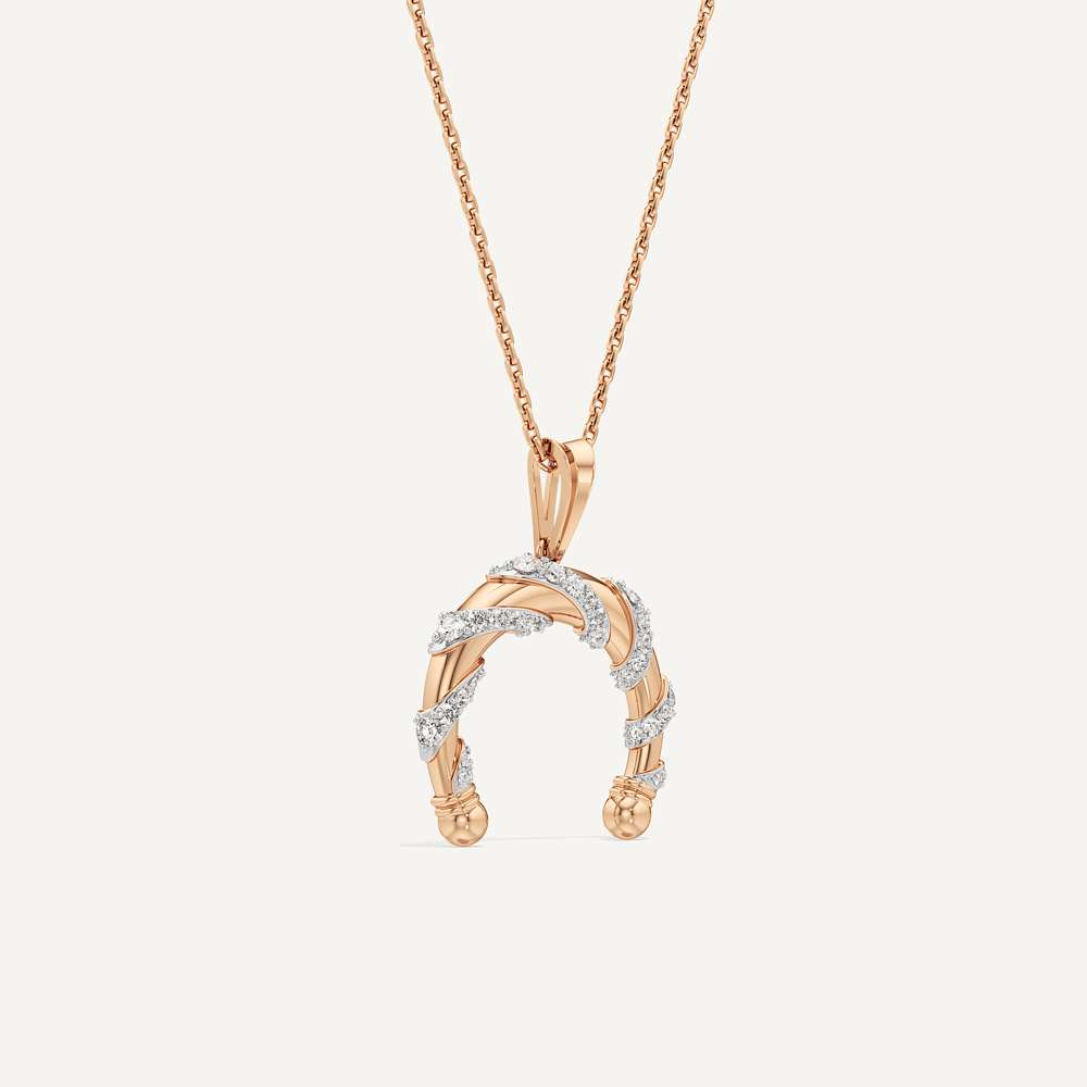 Signature Arch Horseshoe Pendant