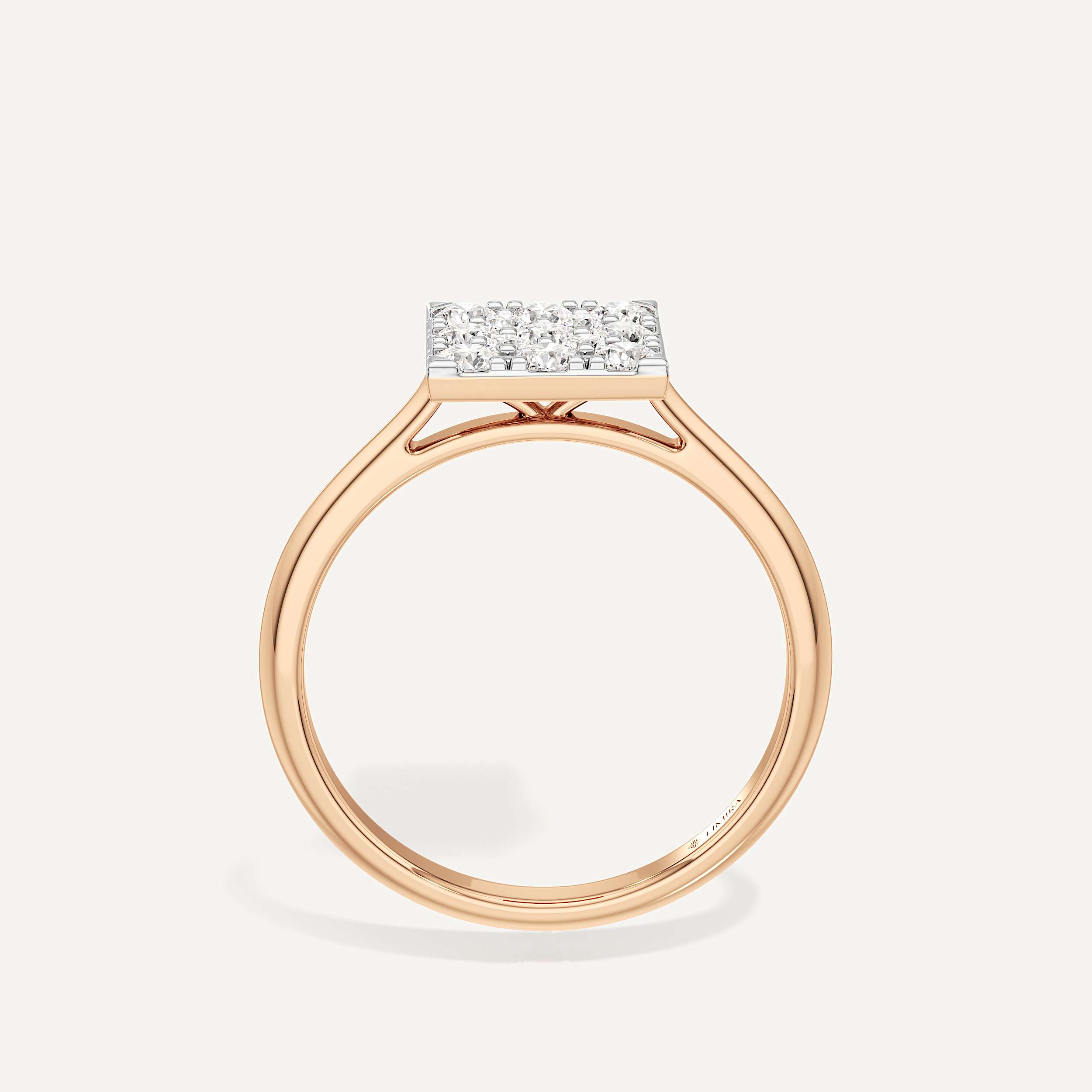 Breathtaking Princess Diamond Ring