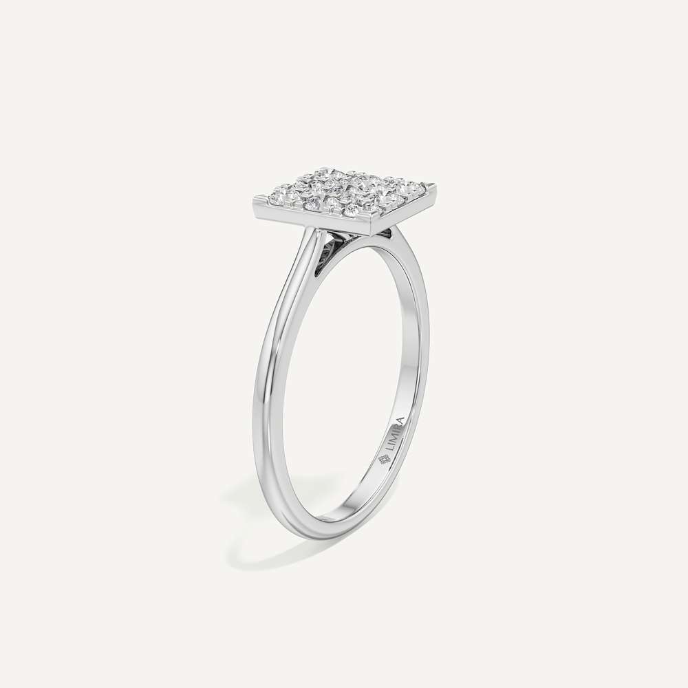 Breathtaking Princess Diamond Ring