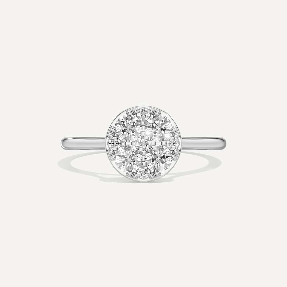 Whisper Round Diamond Ring