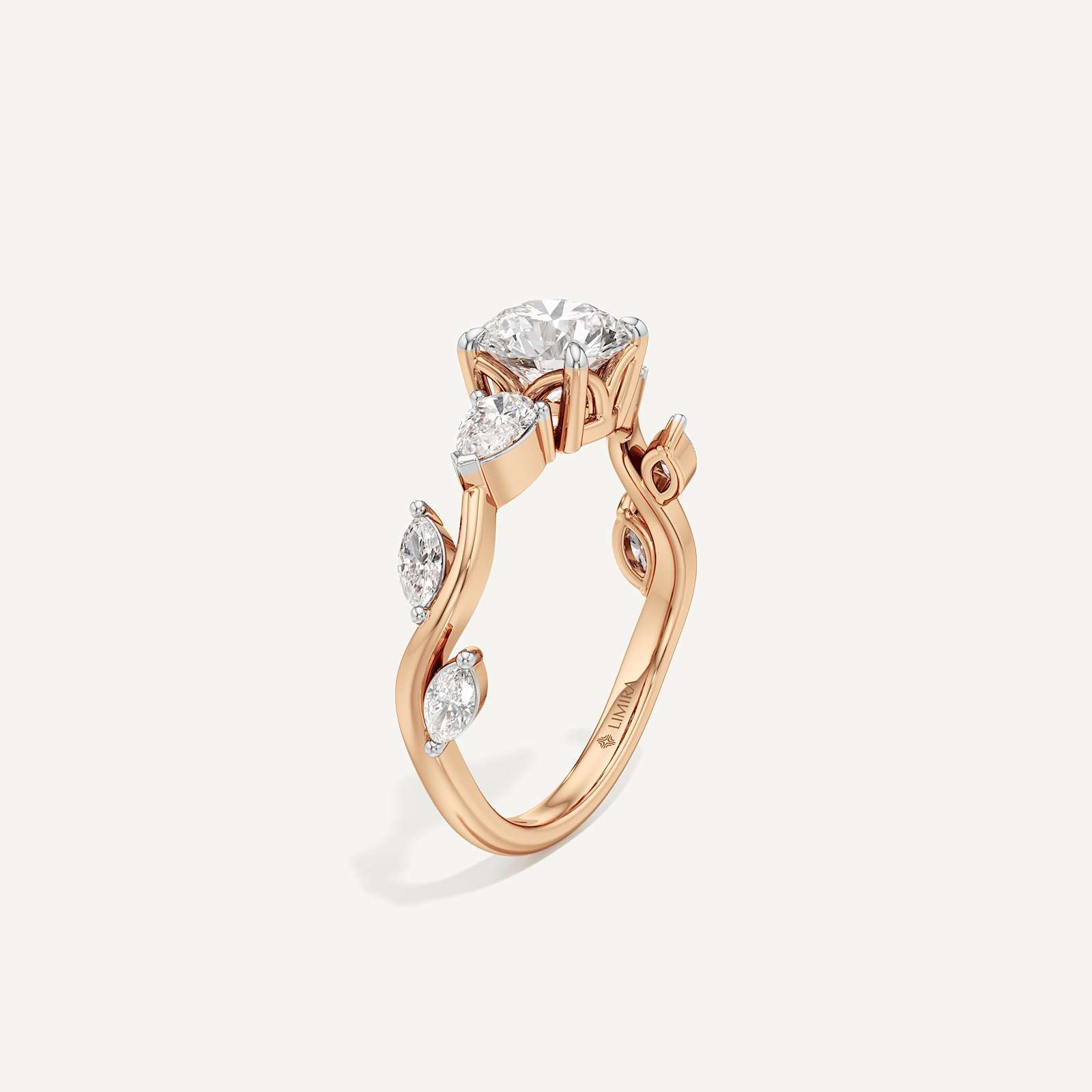 Five-Stone Round Diamond