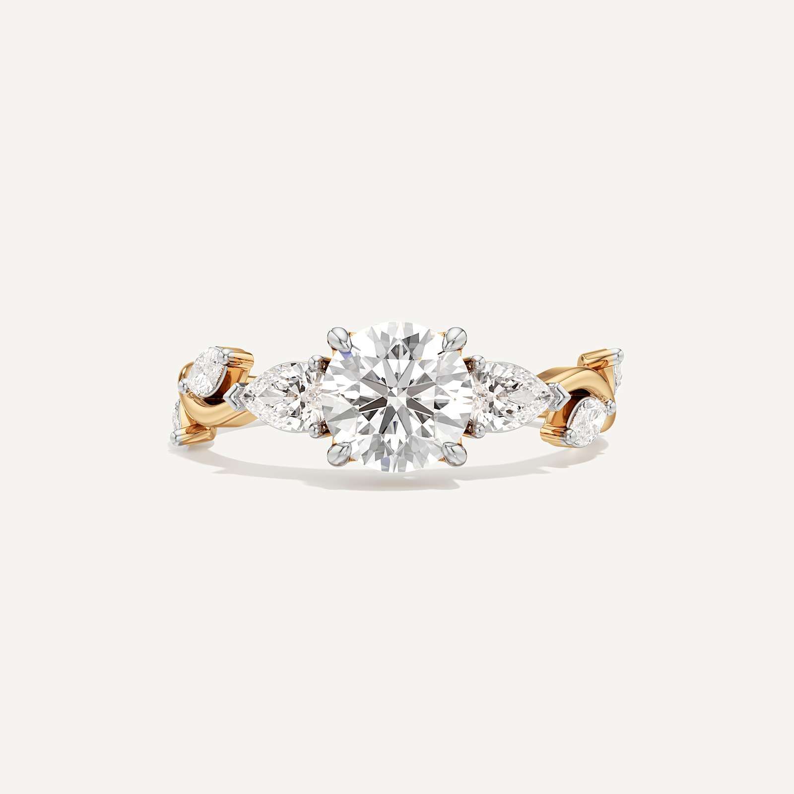 Five-Stone Round Diamond