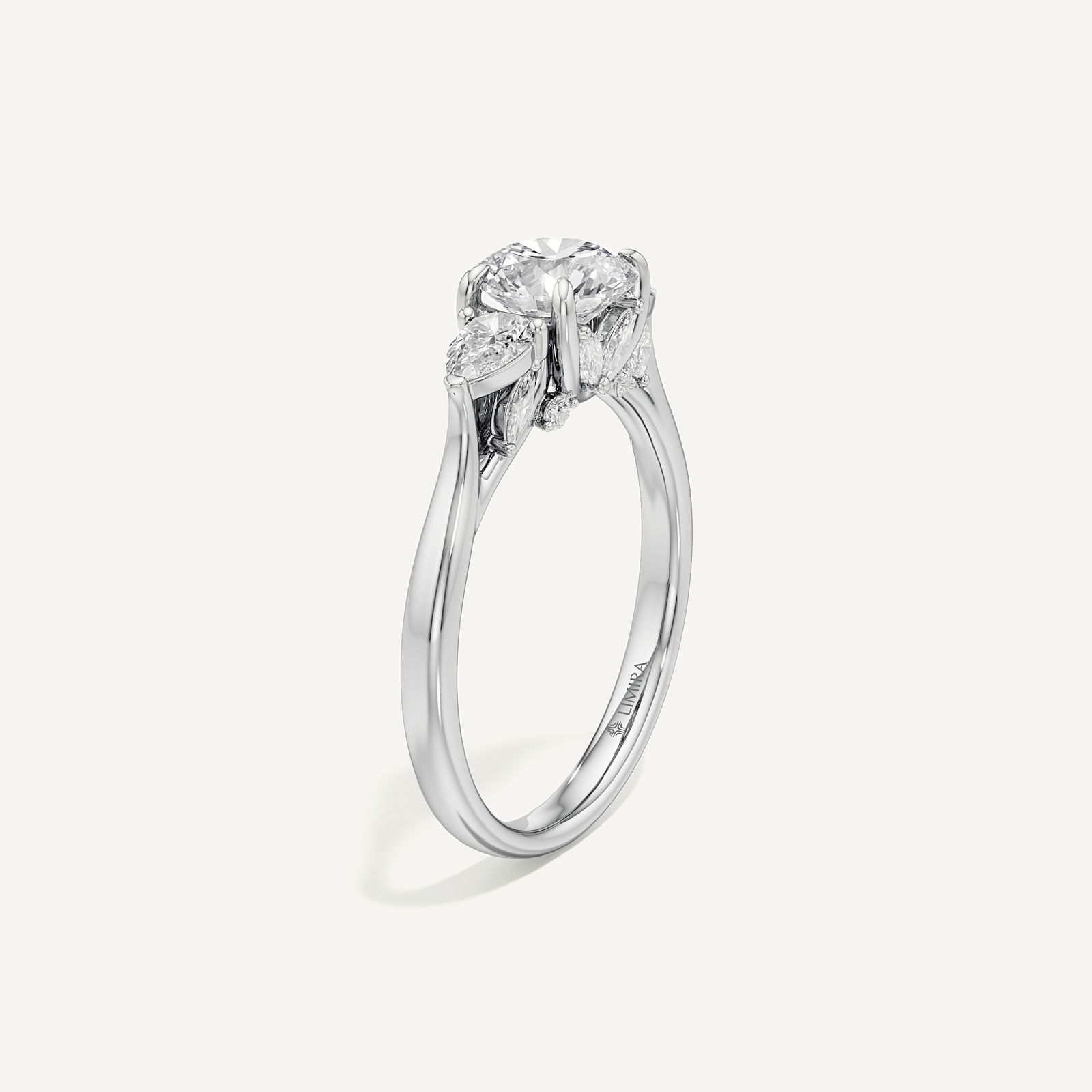 Triple Twist Diamond solitaire