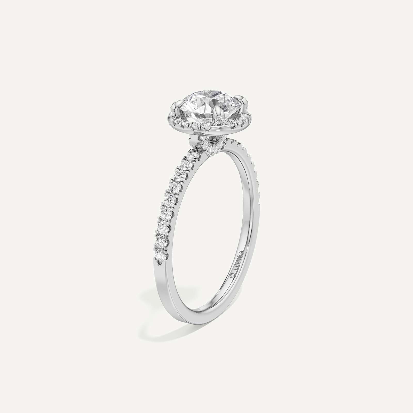 Brio Solitaire Round Diamond