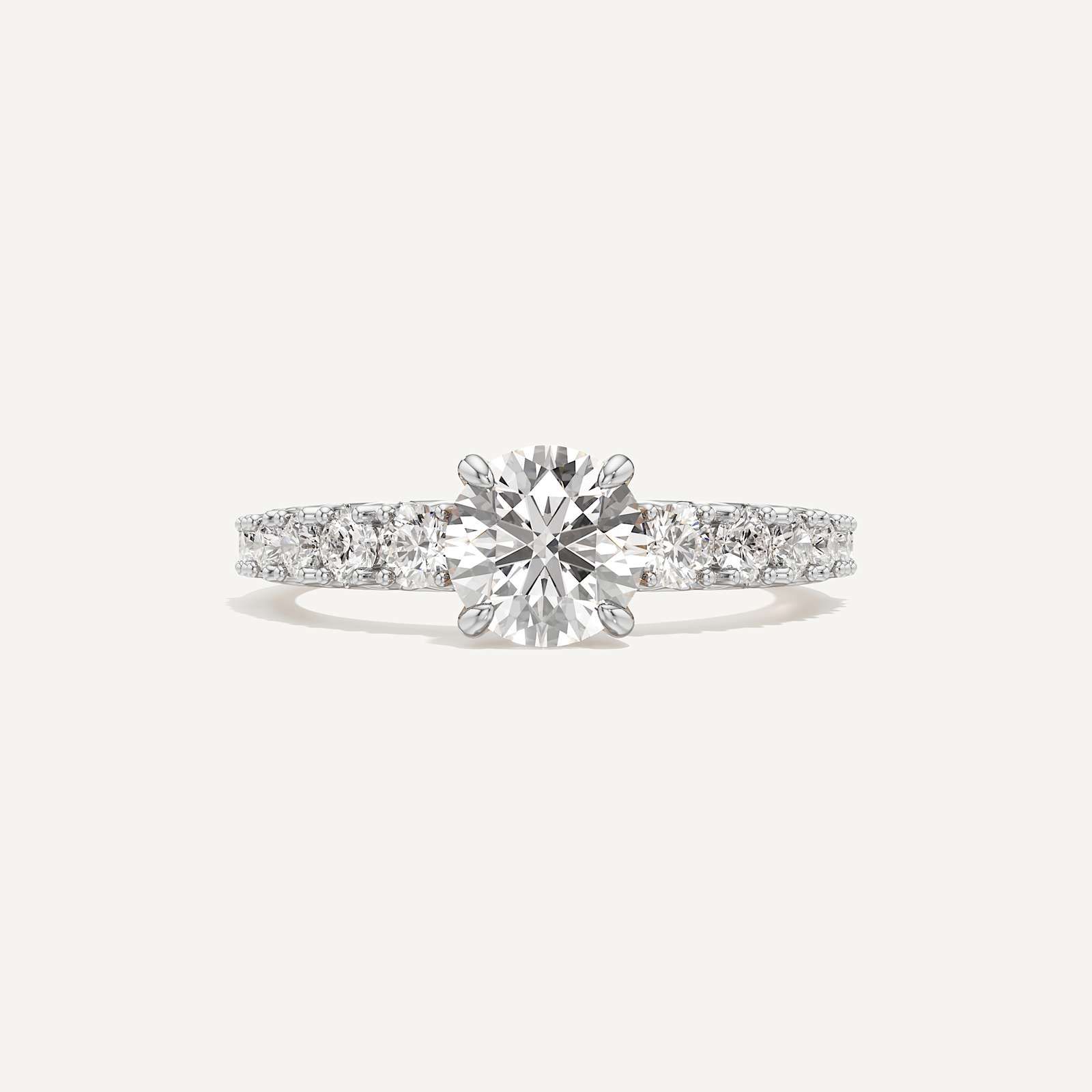Graduated Side Stone Diamond