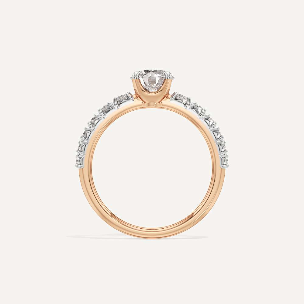 Graduated Side Stone Diamond