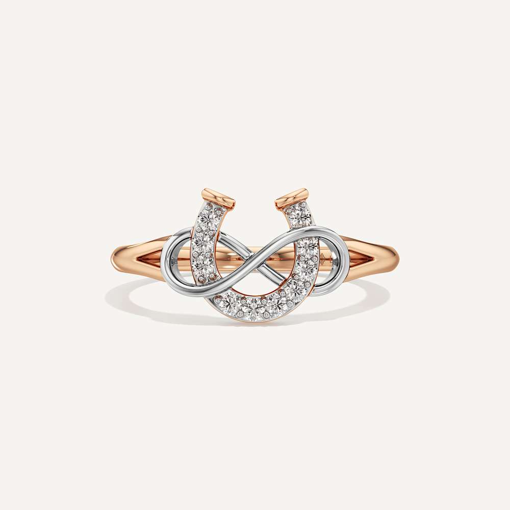 Infinity Horseshoe Ring