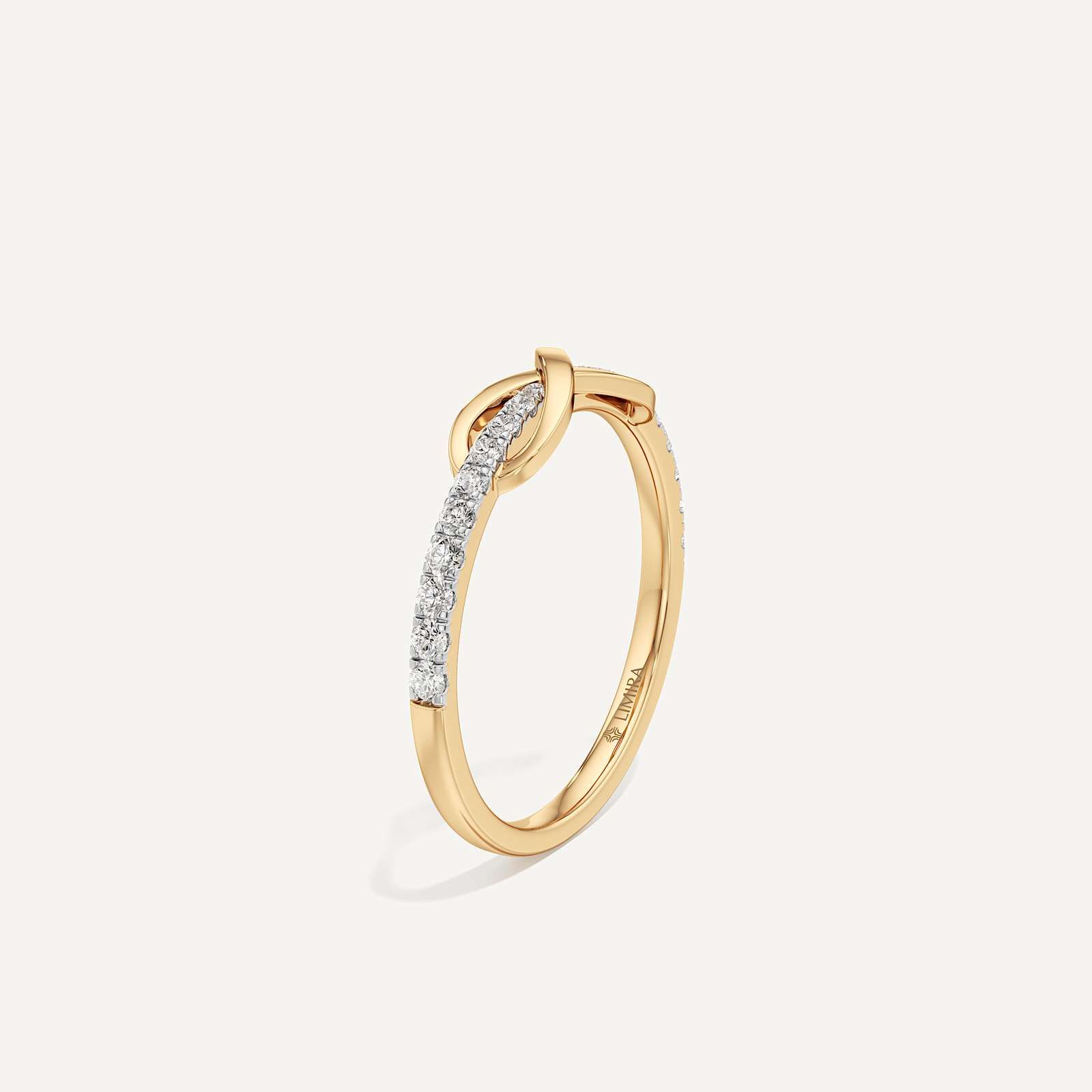 Infinity Whisper Diamond Ring