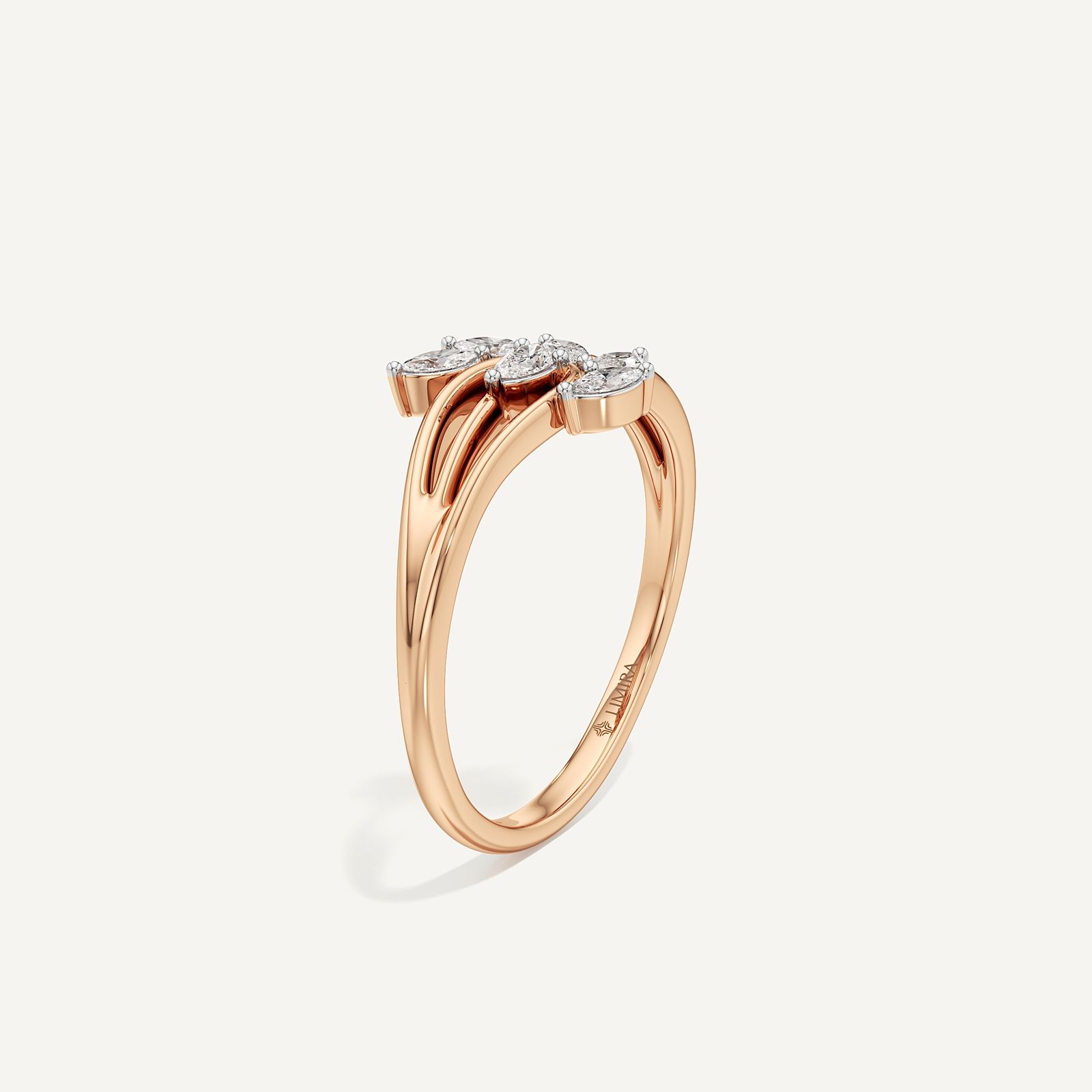 Tulip Basket Marquise & Pear Diamond