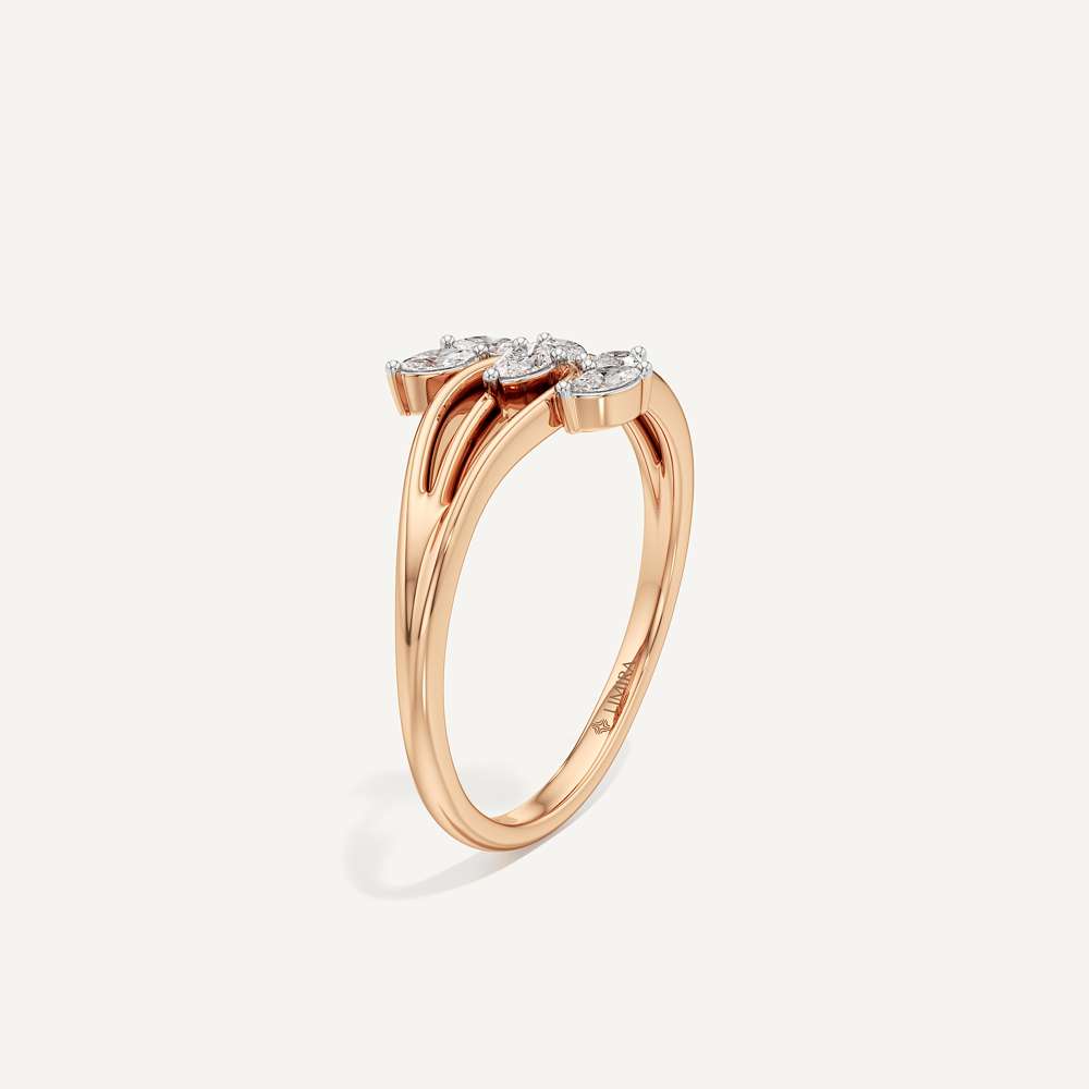 Tulip Basket Marquise & Pear Diamond