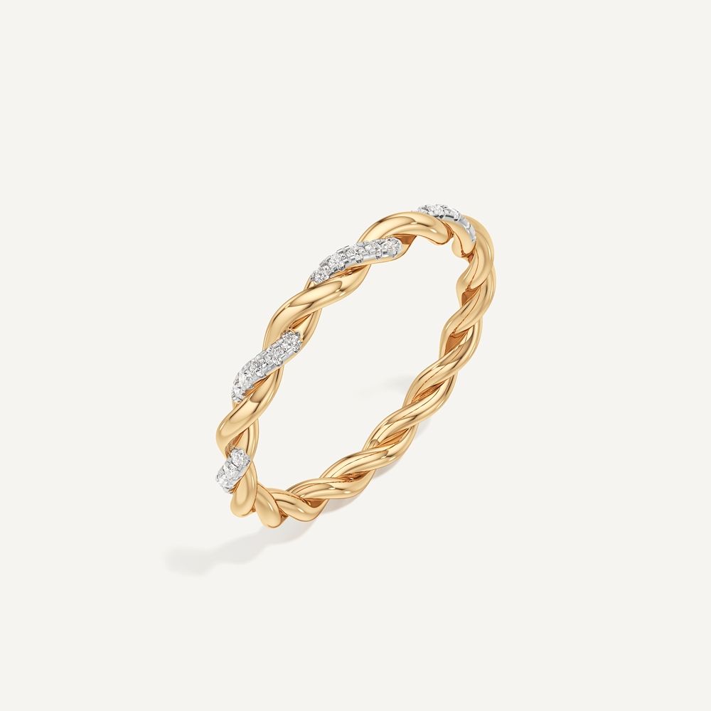 Ripple Wedding Band