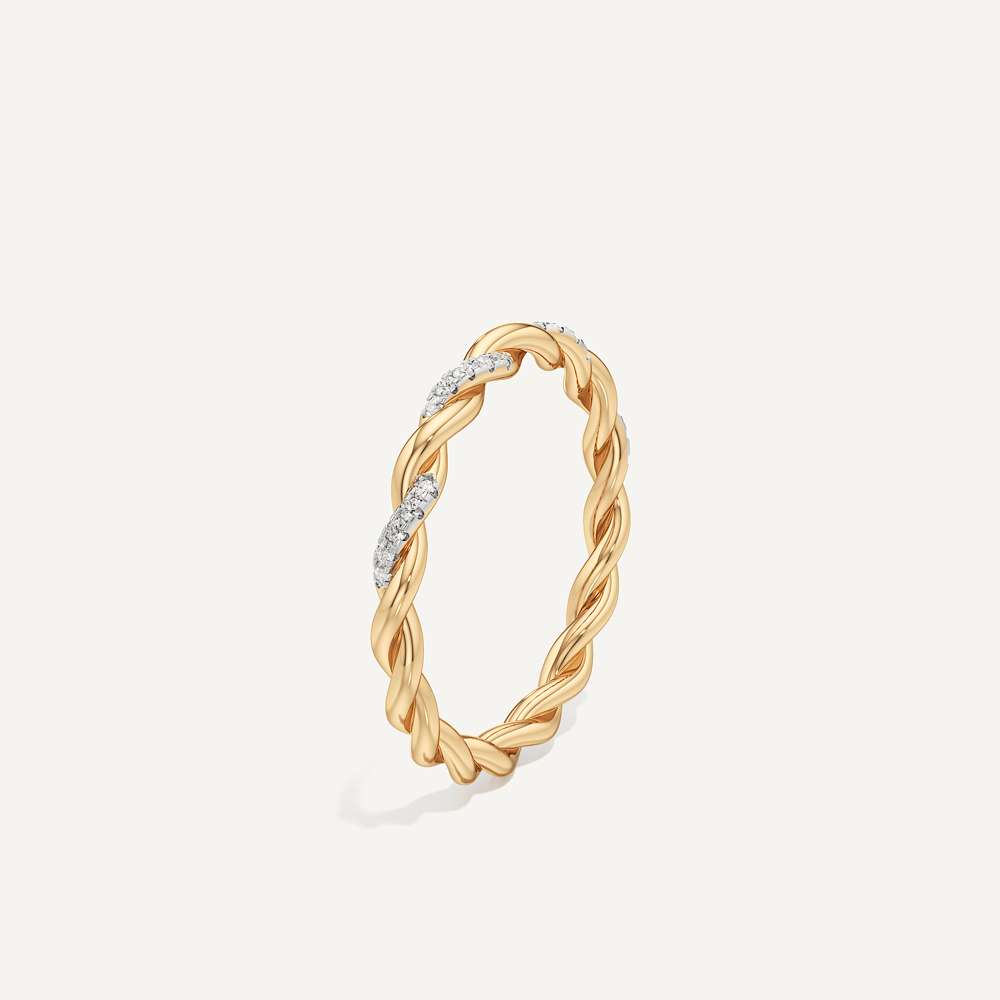 Ripple Wedding Band