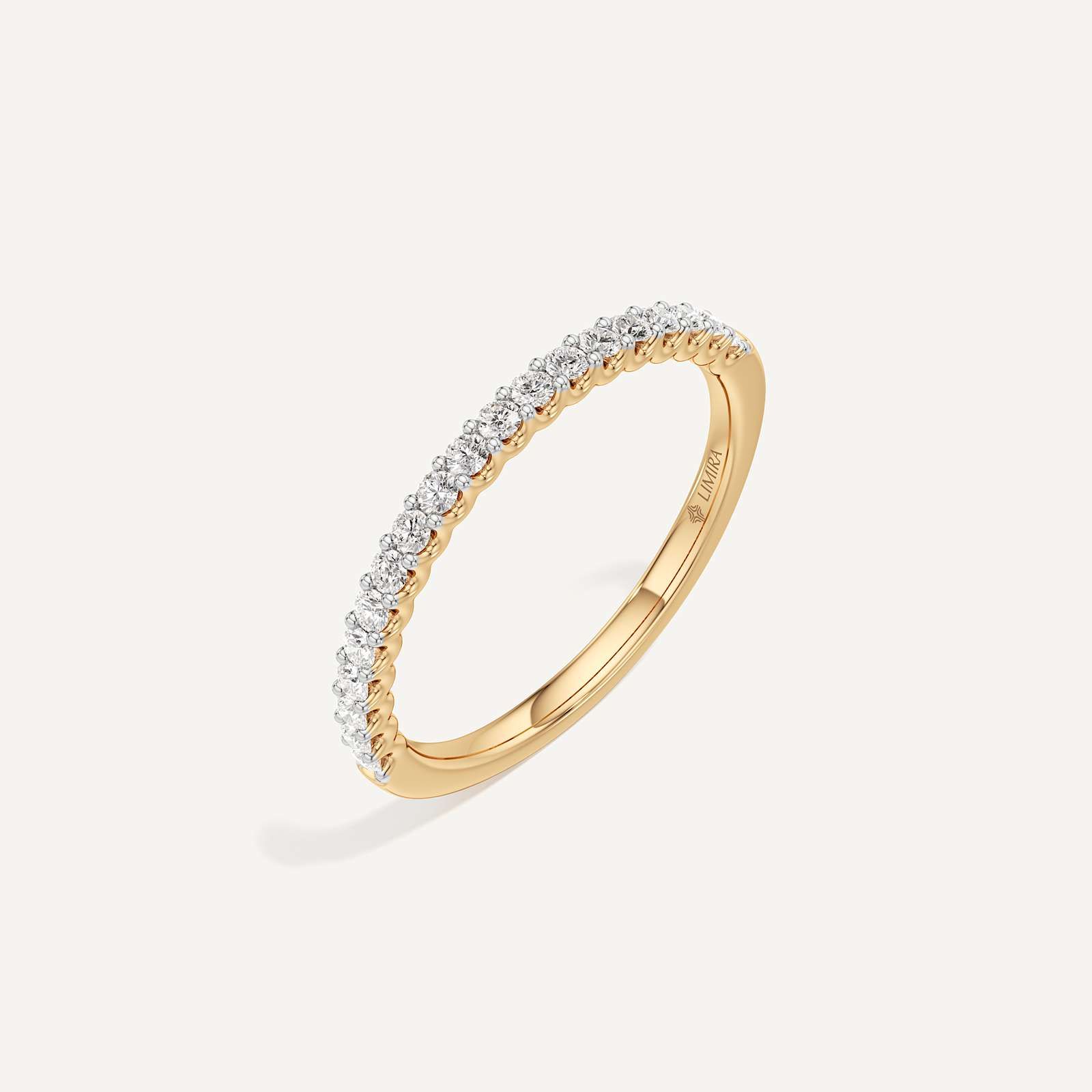 Willow Diamond Wedding Band