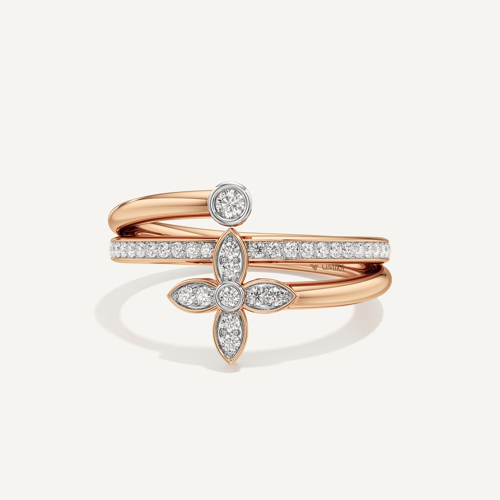 Flora Spark Round Diamond
